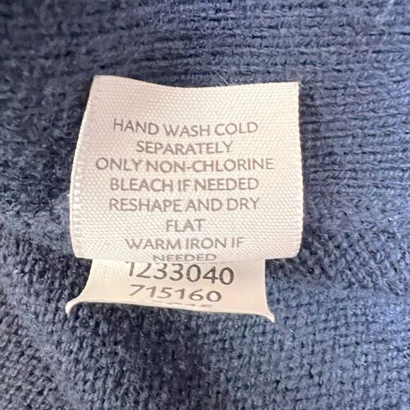 J JILL WOMENS SWEATER BLUE SIZE M - Picture 4 of 10